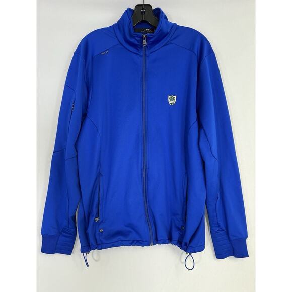 RLX Ralph Lauren Men’s Full Zip Jacket Blue Size L Athletic Fit Polyester - Picture 7 of 11